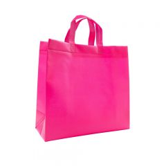 Bärkasse shopper non-woven cerise