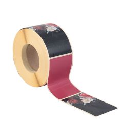 Presentetikett Wild Bouquet Black