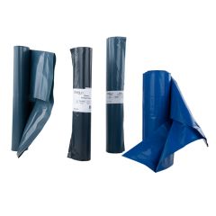 Cleanup blå sopsäckar
