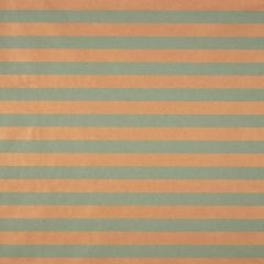 Presentpapper Stripes dust green/copper