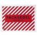 Packsedelsficka med zebratryck